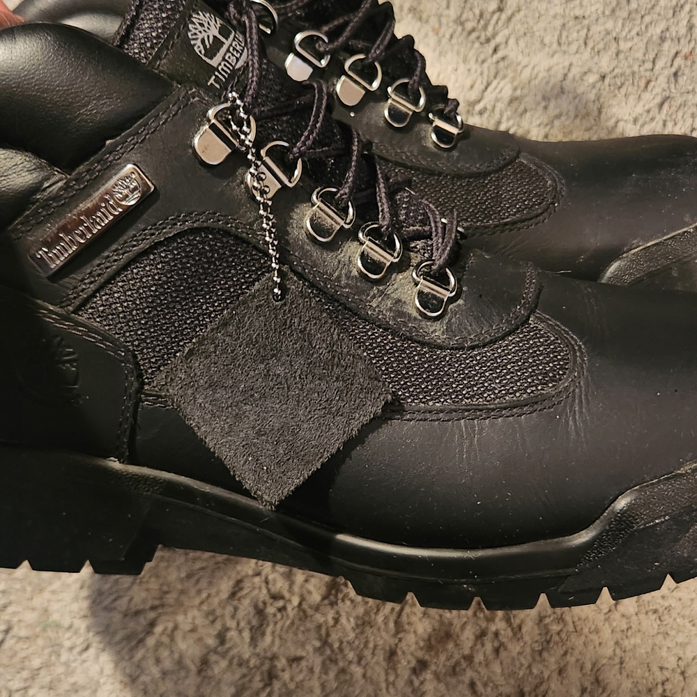 Timberland Men's Black Leather Boots